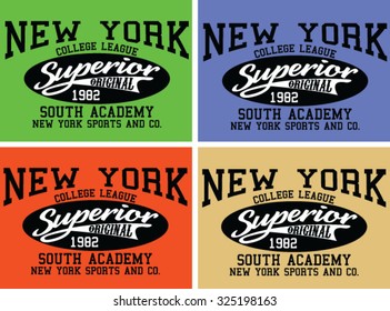 New York Sports T-shirt Design