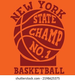 NEW YORK STATE CHAMPION NUMBER ONE BASKETBALL