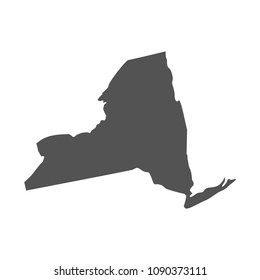 New York state map