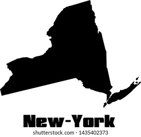 New York state svg, Vector, USA