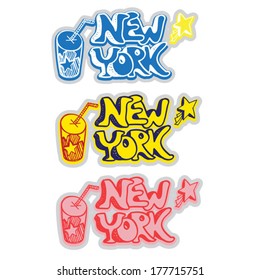 new york sticker