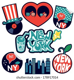  new york stickers