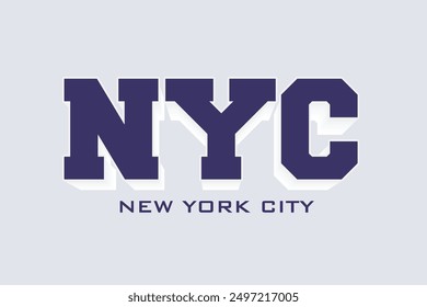 new york Streetwear Graphic design vector typography for t shirt