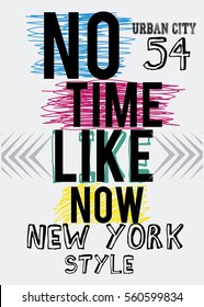 new york style, urban city,t-shirt print poster vector illustration