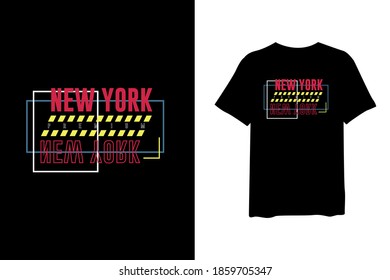 New york, stylish t-shirt, and apparel trendy design and typography lettering, print, vector, illustration design.