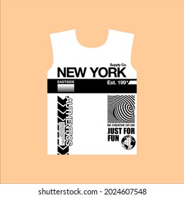 New York Supply Co Simple Tshirt Design