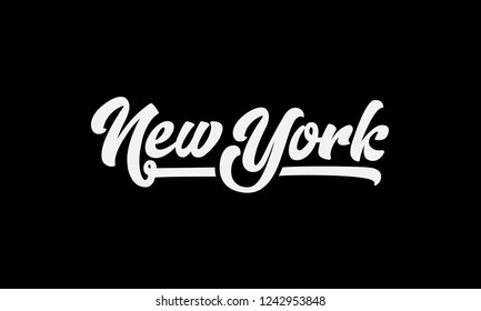 New York text slogan print for t shirt, card, gift and other us. lettering slogan graphic vector illustration