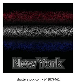 New York texture vector background