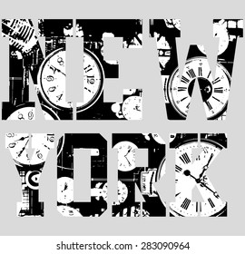 new york times line vector art