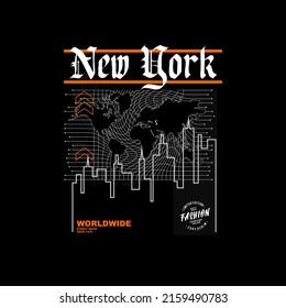 new york t-shirt design and more.Premium Vector 