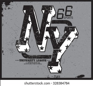 new york t-shirt graphic