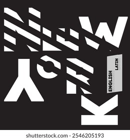 New York Type Design Artwork 