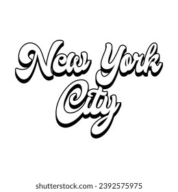 New York typography design vector, usa state shirt design vector. Jersey design vector, T-shirt design for usa 