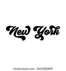 New York typography design vector, usa state shirt design vector. Jersey design vector, T-shirt design for usa
