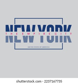New york. New york typography. Hand drawn letters. Lettering and typographic design