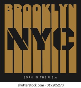 New York, typography, t-shirt graphics, poster, banner, flyer, postcard, vector