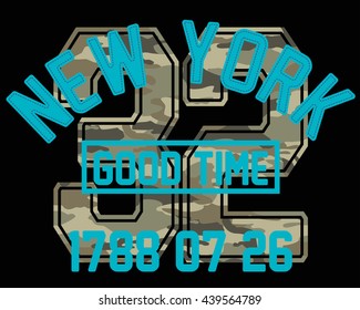 new york typography, t-shirt graphics, vectors,