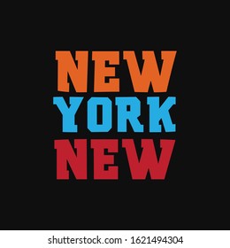 New York typography, t-shirt NY, design graphic, printing man NYC, original design clothing, clothing graphic design