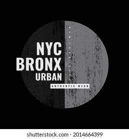 New York, Typografie, Vektorgrafik, perfekt für das Design von T-Shirts, Hemden, Hoodies usw. 