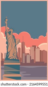 new york usa cityscape scene