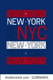 new york usa flag urban poster distressed kids apparel