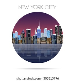 New York. Vector