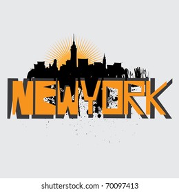 new york vector