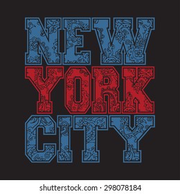 New York, Vector illustration
