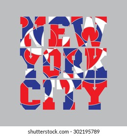 New York, Vector illustration