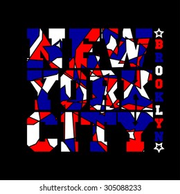 new york, Vector illustration