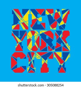new york, Vector illustration