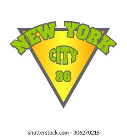 new york, Vector illustration