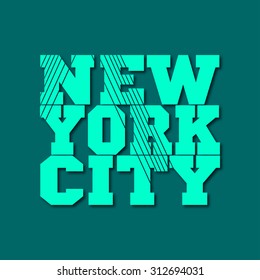 new york, Vector illustration
