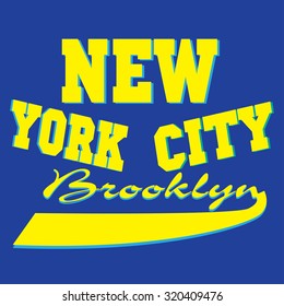 new york, Vector illustration