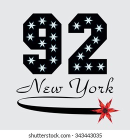 new york, Vector illustration