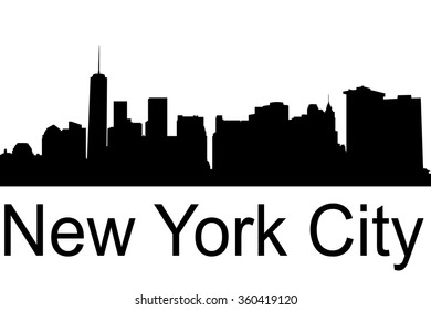 New York. Vector Illustration.