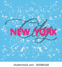 New York, Vector illustration