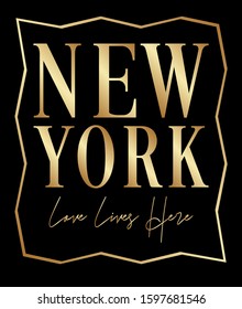 "New York" writing typography, tee shirt graphics,Black and white slogan.t-shirt printing.Can be used on t-shirts, hoodies, mugs, posters and any other merchandise.