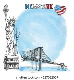 18 Brooklyn Bridge Fall Stock Vectors, Images & Vector Art | Shutterstock