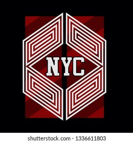 new york,brooklyn,lettering,images tee element vintage graphic t shirt print vector illustration typography design