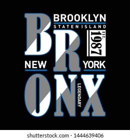 new york,brooklyn,lettering,tee element,vintage graphic t shirt print vector typography illustration design