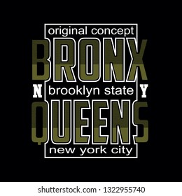 new york,brooklyn,tee,element graphic t shirt print vector illustration design