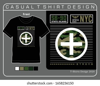 new york/t shirt typography design vector illustration