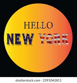 new york,we are great,t-shirt print poster vector illustration