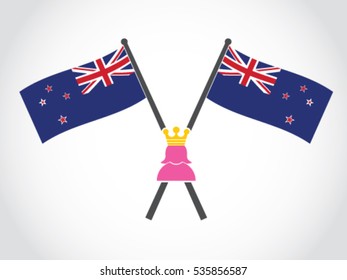 New Zealand Emblem Queen