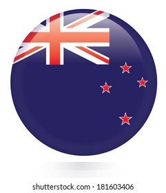 New Zealand flag button