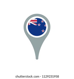 New Zealand flag pointer 