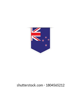 New Zealand  flag. Simple vector New Zealand  flag