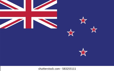 New Zealand Flag. Vector Format page symbol for your web site design New Zealand flag logo, app, UI. New Zealand flag Vector illustration, EPS10.