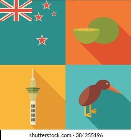 new Zealand icons